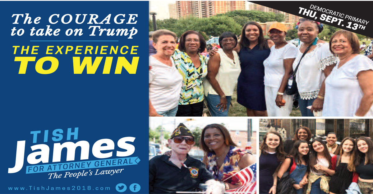 Tish James & Governor Andrew Cuomo: The Right Choices