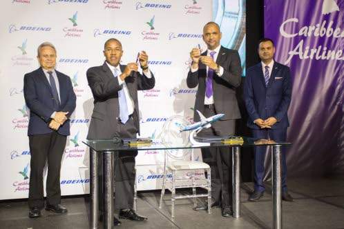 Caribbean Airlines enhancing fleet with Boeing 737 MAX