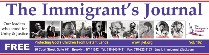 The Immigrant’s Journal – Vol. 103