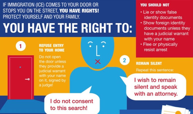 ICE Raids – Know Your Rights! Know Your Neighbor’s Rights!