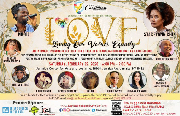 Celebrate Caribbean L.O.V.E on February 22, 2020 in Queens