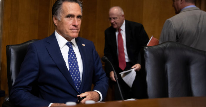 Romney to vote to convict Trump on impeachment charge of abuse of power