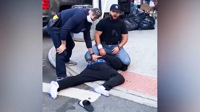 NYPD Violently Attack Two Black Men During Social Distancing Enforcement