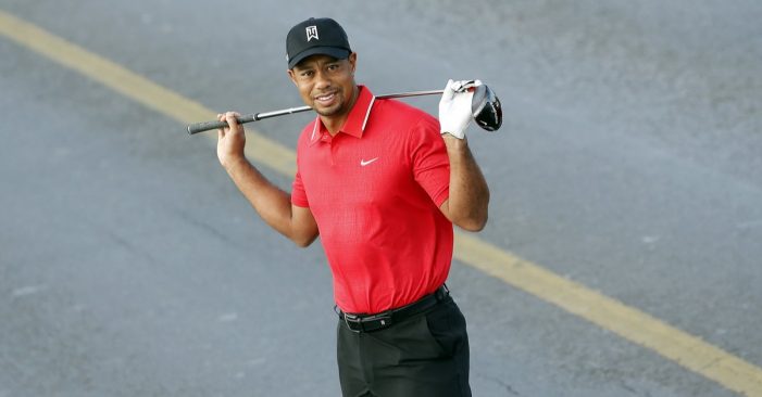 Tiger Woods’ son Charlie steals show, pumps fist at PNC Championship