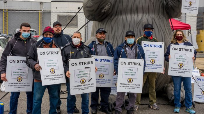 Immigrant Workers on Strike for Higher Wages at Catsimatidis’ Oil Company