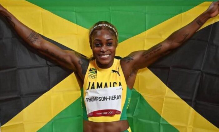 Jamaican Sprinter Elaine Thompson-Herah Nominated for 2021 World Athlete of the Year Award