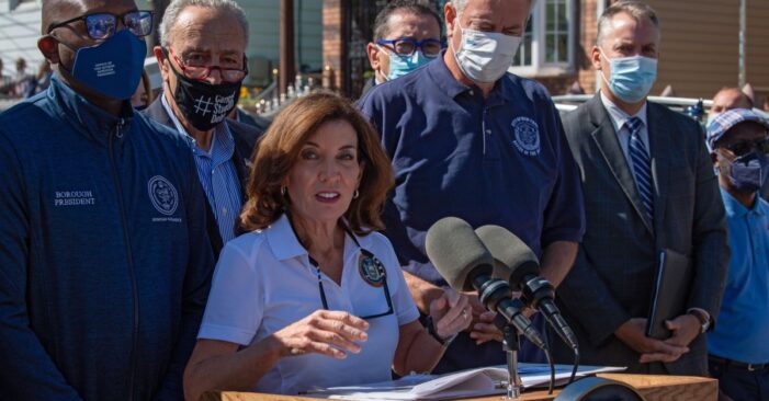 Hochul’s $27M Ida-Relief Fund for Immigrants Has Doled Out Less Than $1M