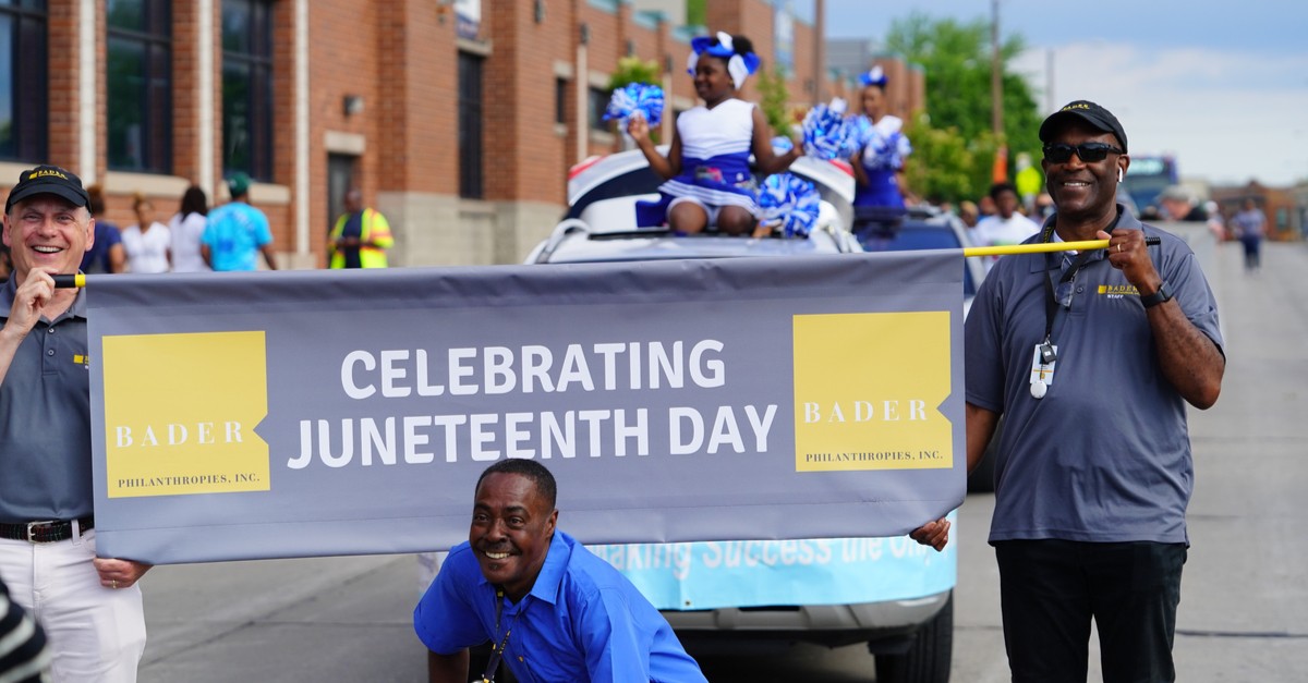 African American community members of Milwaukee held a parade to celebrate Juneteenth holiday-img