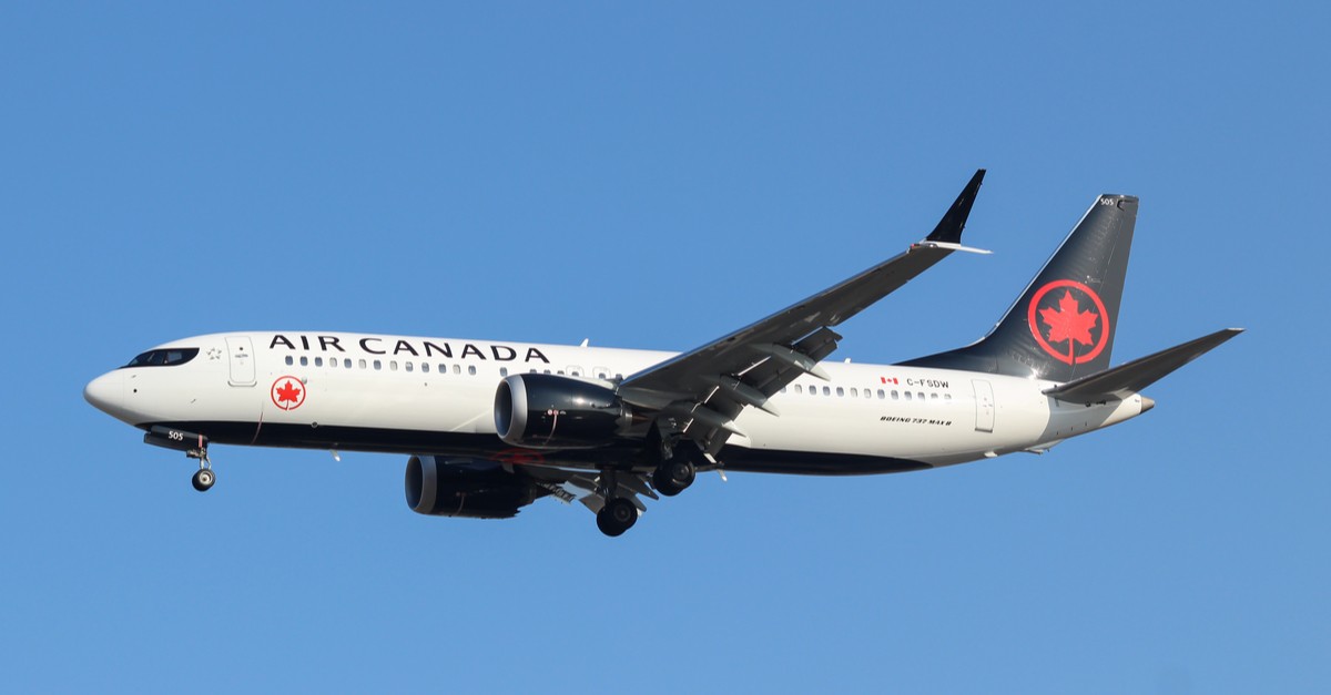 Air Canada Boeing 737-MAX 8 seen landing at Toronto Pearson Intl. Airport-img