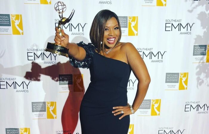 Jamaican American TV Anchor Sharon Lawson Wins Emmy