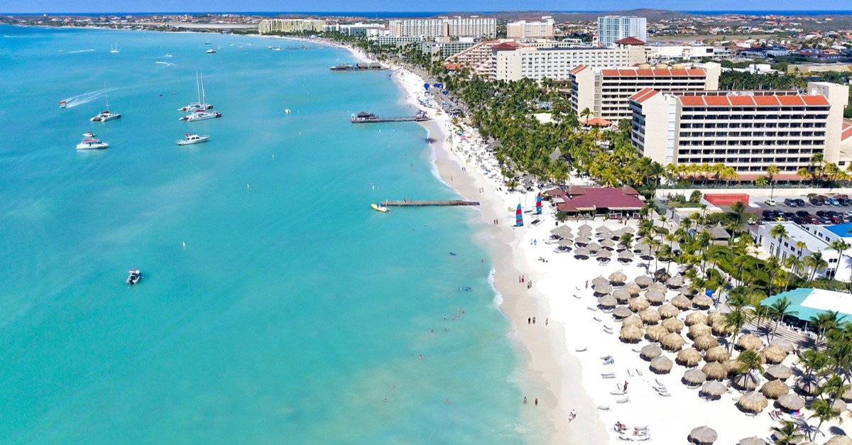 Amazing Palm Beach, hotels and coast on Aruba, Caribbean-img