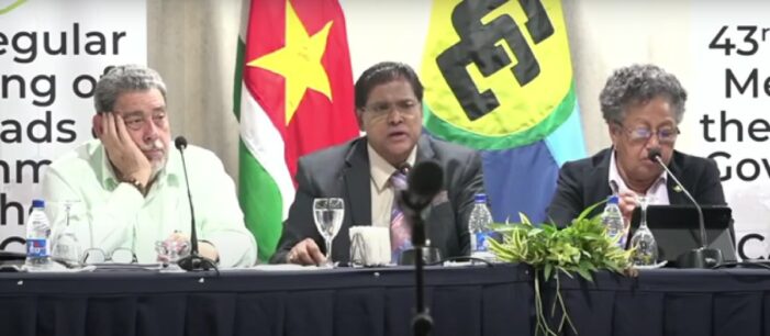 Closing Press Conference – CARICOM Heads of Government Meeting, Suriname