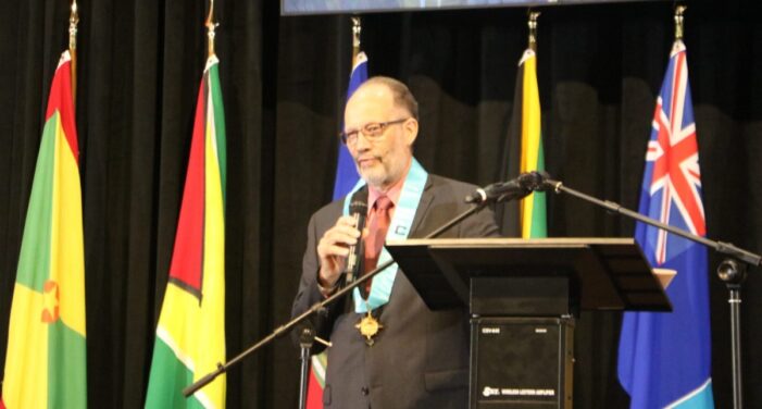 Amb. Larocque Honored for Contribution, Devotion to Caribbean Unity