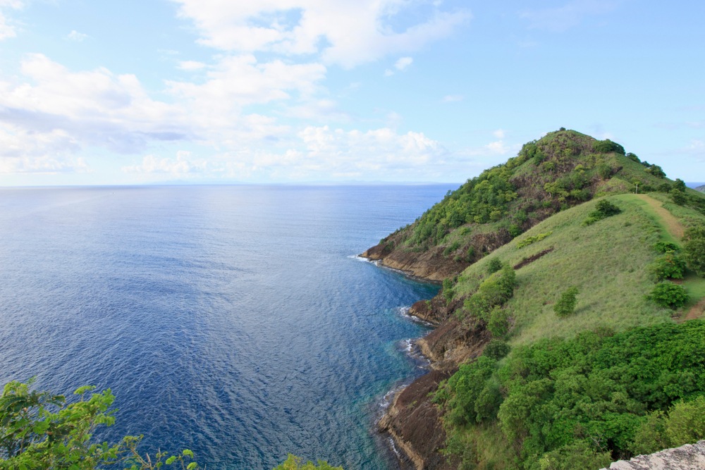 Scenic view of Pigeon Island National Landmark-img