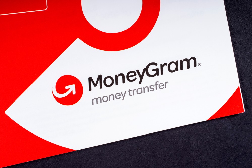 A close-up of the MoneyGram logo on an information leaflet-img