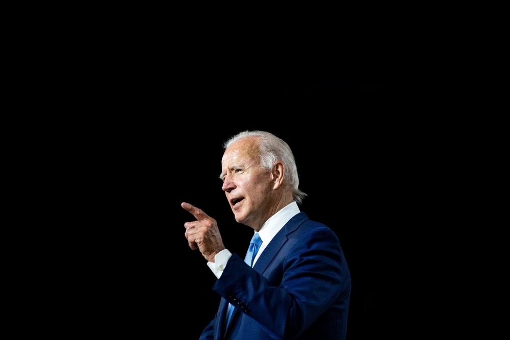 United States of America president Joe Biden isolated-img