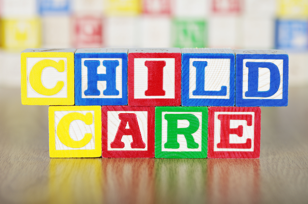 Child,Care,Spelled,Out,In,Alphabet,Building,Blocks