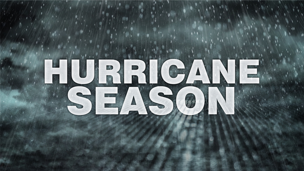 Hurricane,Season,Text,With,Stormy,Rain,Clouds,As,Background.
