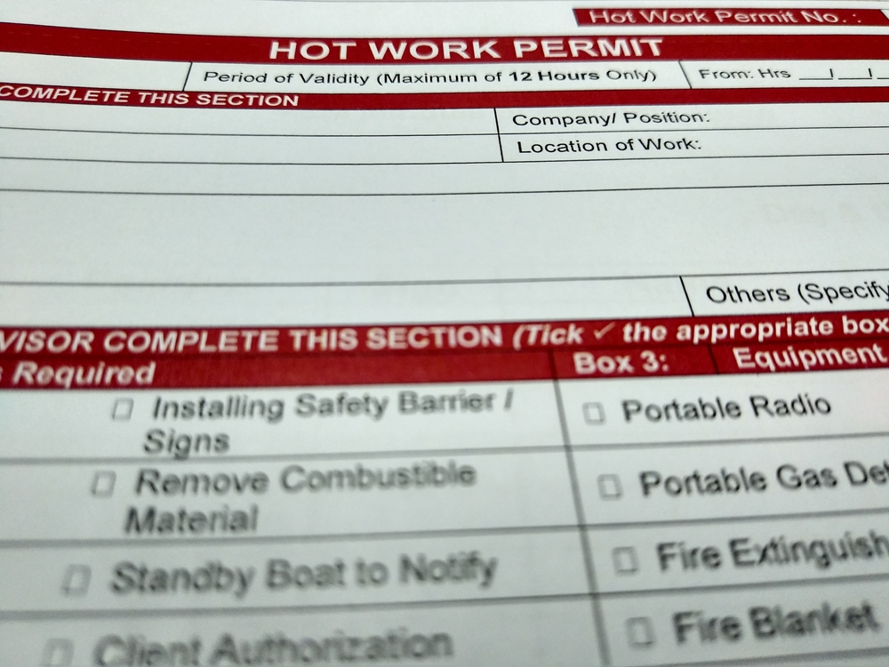 Hot,Work,Permit,Form,And,Checklist.,Hot,Work,Permit,Is