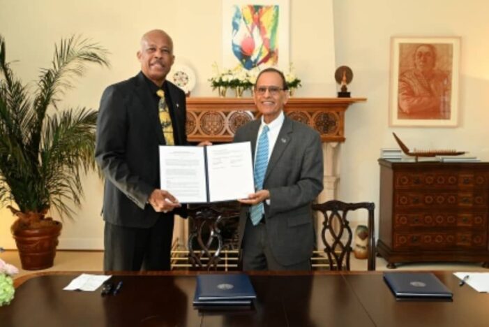 MOU with University of the West Indies will contribute to UN Sustainable Development Goals