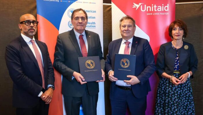PAHO and Unitaid strengthen partnership to eliminate communicable diseases from the Americas