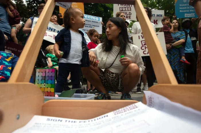 3-K Seat Shortages Rally Parents to ‘Playdate’ Protest at City Hall