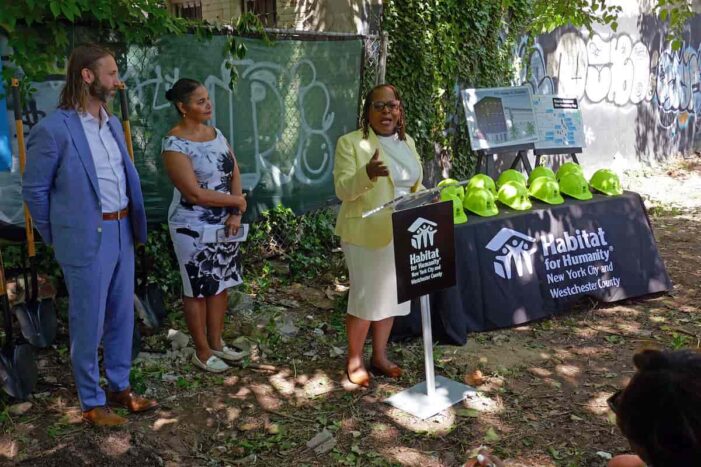 Habitat for Humanity New York City and Westchester County Breaks Ground