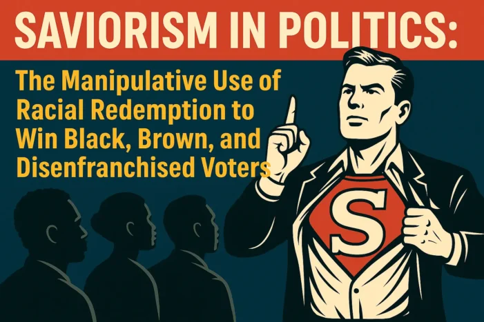 Saviorism in Politics: The Manipulative Use of Racial Redemption to Win Black, Brown, and Disenfranchised Voters
