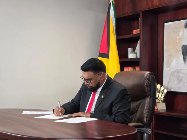 President Ali Signs Proclamation Dissolving Parliament