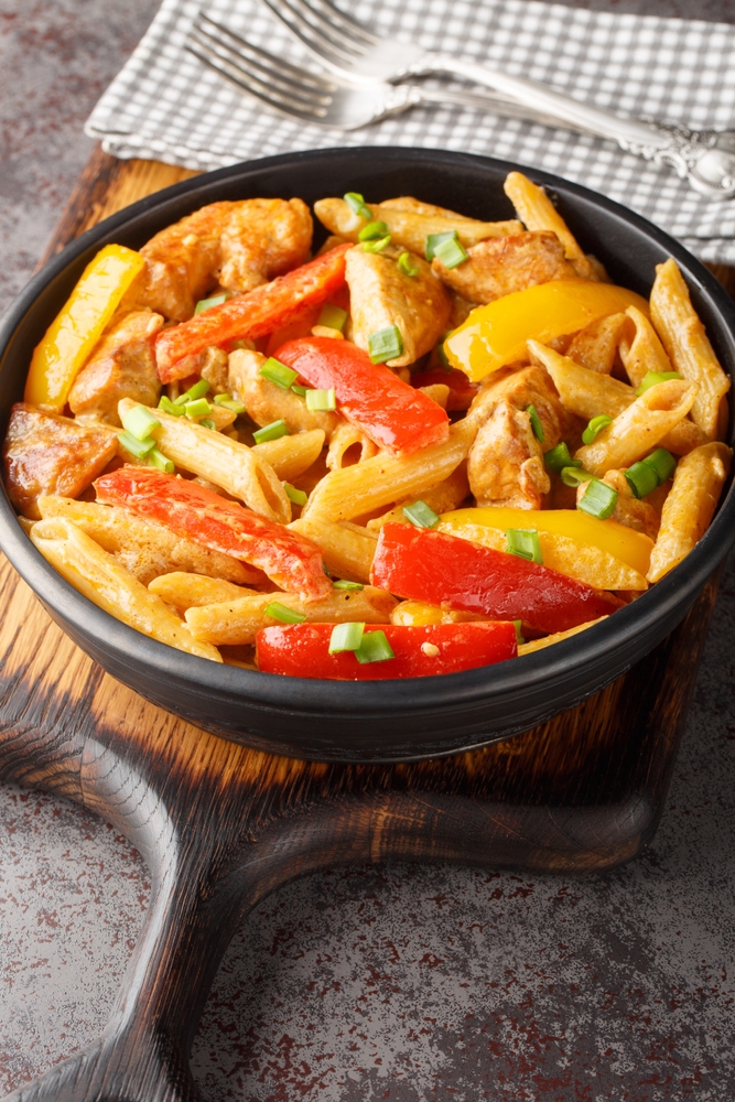 Caribbean Jerk Shrimp Pasta Recipe